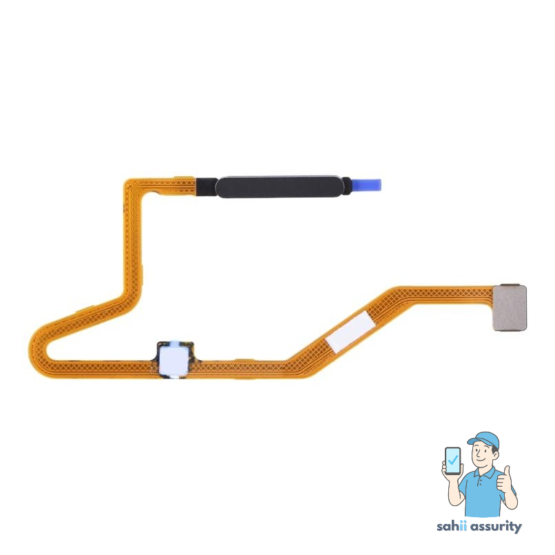 Fingerprint Sensor with Flex Cable for Xiaomi Redmi Note 12 Pro Black